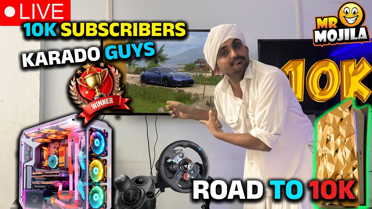 😂 Gujarati Comedy LIVE 🔴 | Gaming Comedy Show | Mr Mojila Live 😂
