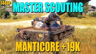 Manticore scouting: 19.2k assist damage - World of Tanks