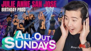 ALL OUT SUNDAYS: Julie Anne San Jose's all-out birthday performance!  | May 12 2024 | AOS REACTION
