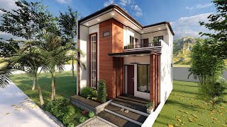 Small House 5x7 Meters | 3 BEDROOM | 35 Sqm