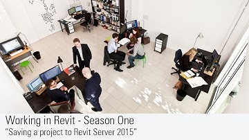 Saving a project to Revit Server 2015