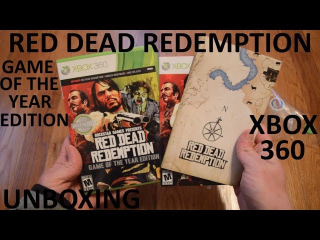 Red Dead Redemption Game of the Year Edition (Xbox One/Xbox 360) Unboxing  !! 