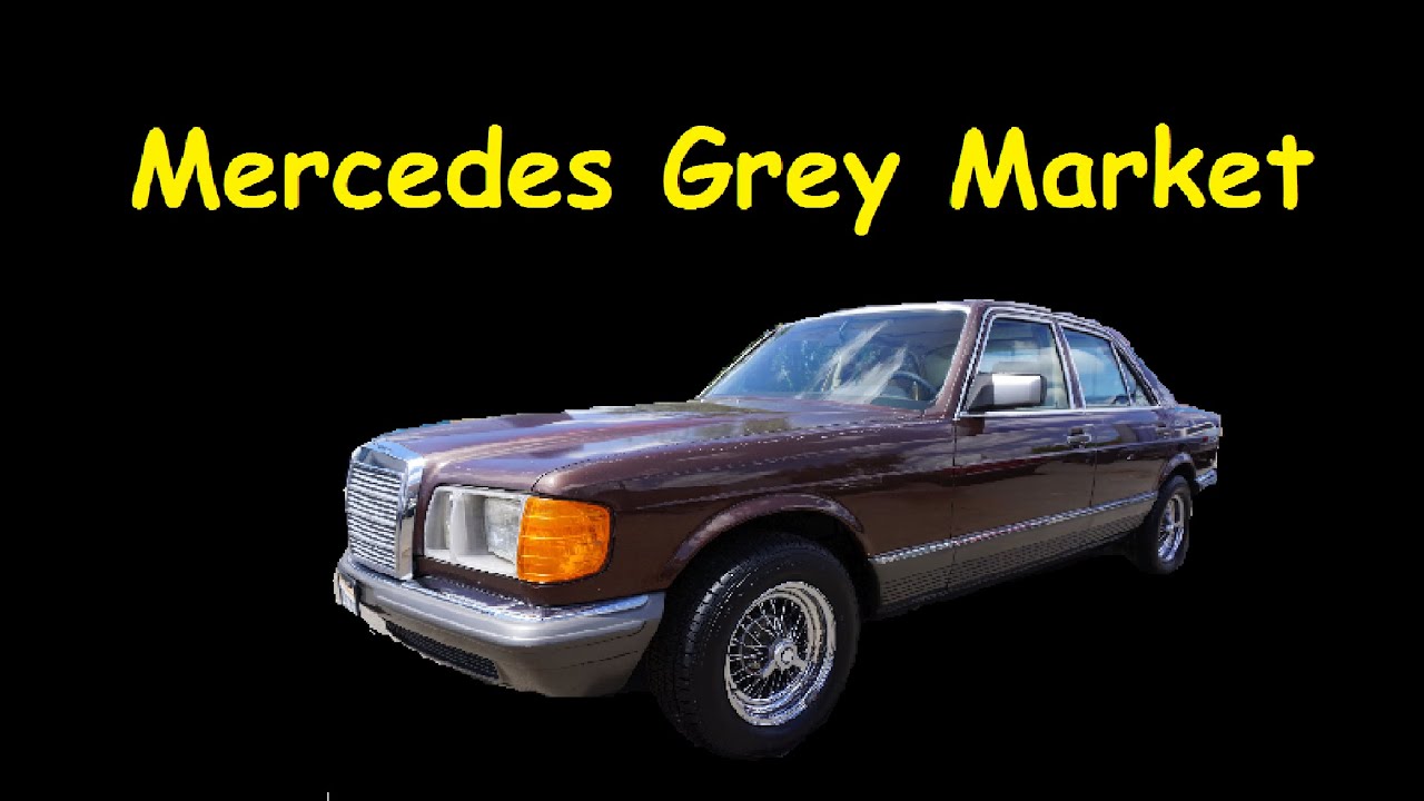 Grey Market Cars Euro Mercedes Benz 380SE Video Review YouTube