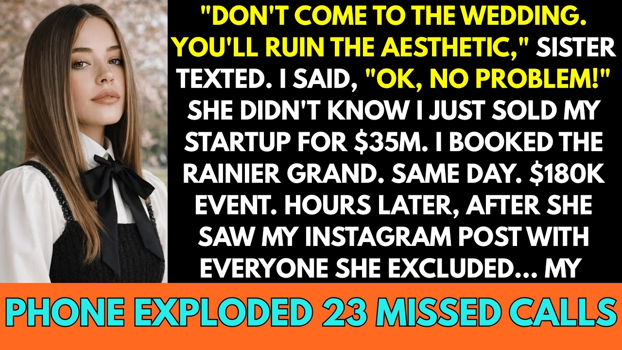 I Got Uninvited From My Sister's Wedding So I Threw A $180K Party At The Same Ti...