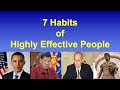 7 habits of highly effective people by stephen covey summary in just 5minutes