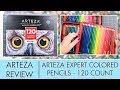 Arteza 120 Count Set Colored Pencil Review