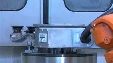 KUKA Robot  Automotive Wheel Handling and Machining