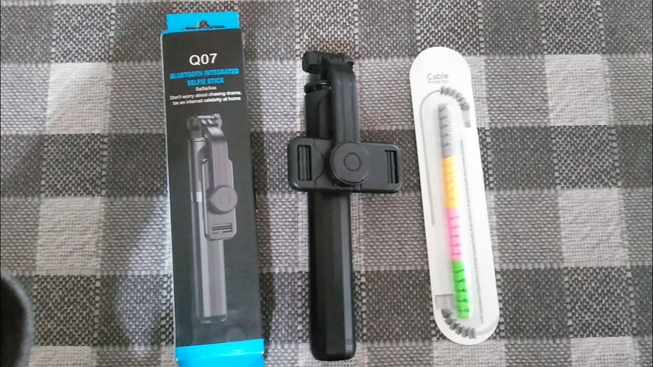 TRİPOD SELFİE ÇUBUĞU uzaktan kumandalı (Bluetooth bağlantılı)kutu açılımı, kurulum,(izlemeden alma)