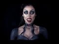 Drag Vampiress Makeup & Painted Costume