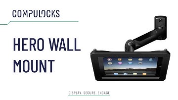 Maclocks "Hero" iPad Rotating & Swiveling Executive Wall Mount
