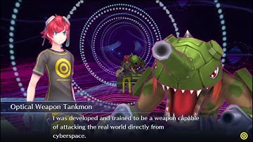 Digimon Story: Cyber Sleuth - Tankmon Fight (HARD MODE)