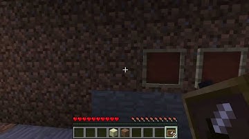 Minecraft - HOW TO MAKE AN ITEM FRAME (1.4.2 - 1.4.4)