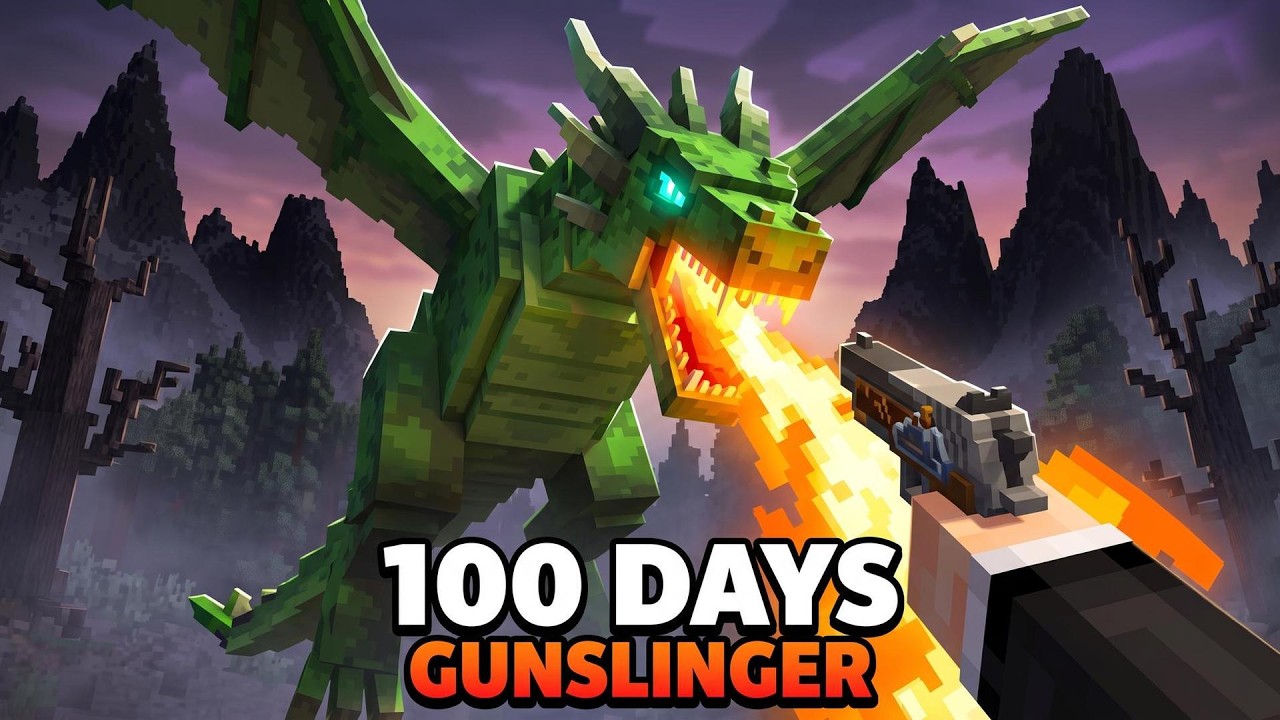 I spent 100 days as a Gunslinger in NEW RLCRAFT (Restless Horizons)