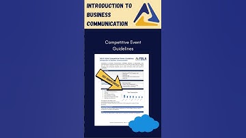 Introduction to Business Communications - FBLA Competitive Event Summary Video