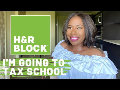 I'M GOING BACK TO SCHOOL: H&R BLOCK TAX SCHOOL! MORE MONEY, NEW BUSINESS...FUTURE TAX PREPARER! 2020