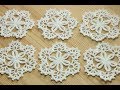 Ажурный мотив крючком - мастер класс по вязанию - crochet lesson