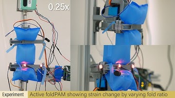 The Folded Pneumatic Artificial Muscle: Towards Programmability and Control via End Geometry
