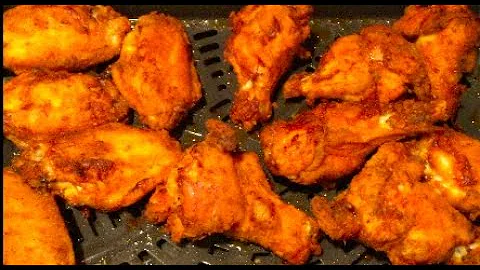 Ninja Foodi XL Grill / Lefty's SPICY Crispy WINGS  -  #2353