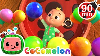 JJ's Balloon Song | CoComelon JJ's Animal Time | Animal Songs for Kids