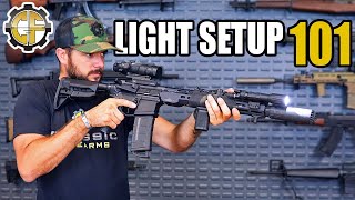 How To Mount A Weapon Light On Your Rifle