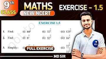Class 9 Maths Chapter 1 | Number System Solutions | Exercise 1.5 Q1 to Q3