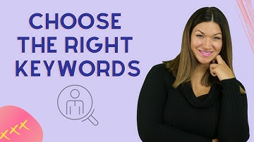 The Right Keyword for a Job Title