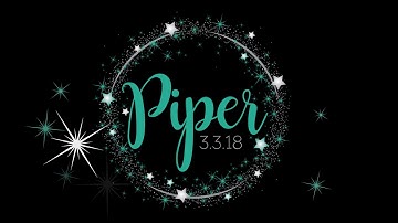 Piper Animated Gobo Projection Bat Mitzvah Star Theme