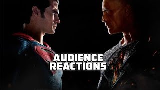 Black Adam Meets Superman: Audience Reactions | MashUp