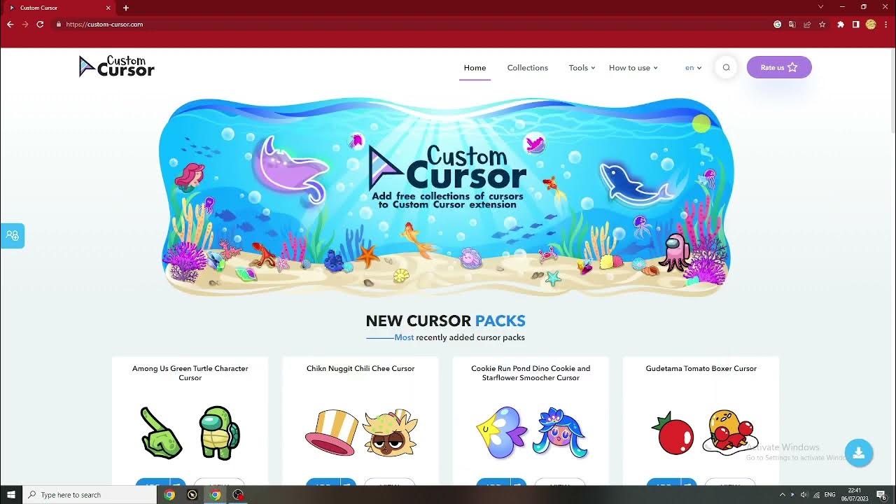 Among Us Cursor Collection - Custom Cursor