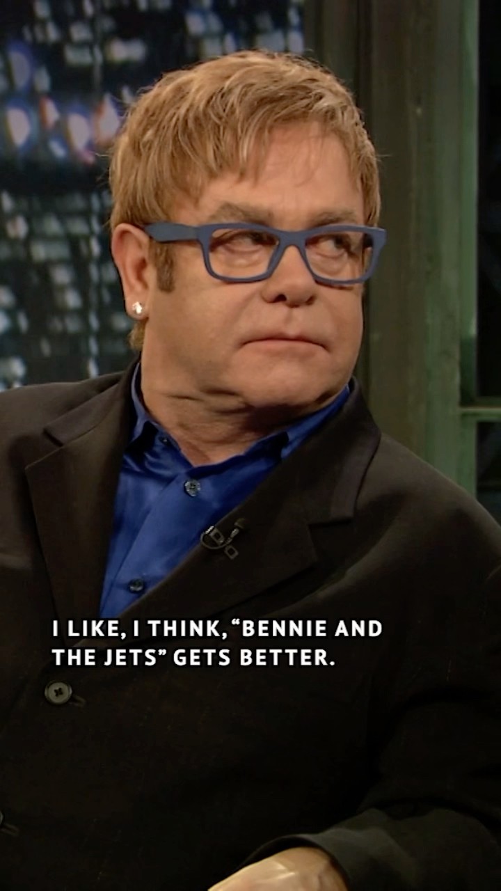 Music legend \u0026 TIME’s Icon of the Year #EltonJohn answers rapid fire questions! #FallonFlashback