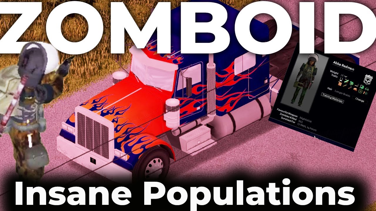 Project Zomboid modded 😱My kingdom for a saw 😱 Insane Zombie