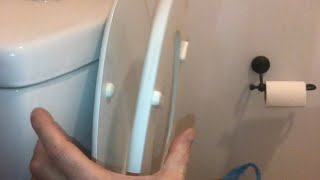 fixing a toilet seat that FALLS DOWN (easy fix) screenshot 5