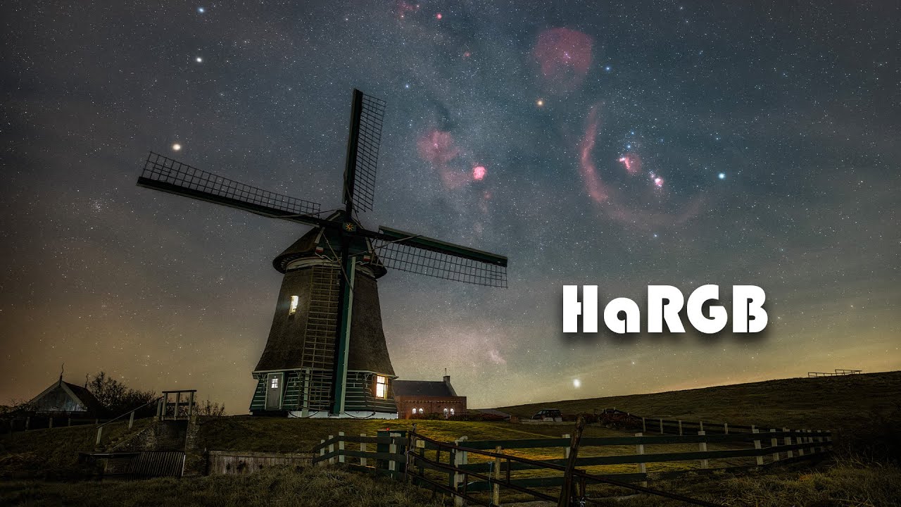Capturing Orion in HaRGB: A Landscape Astrophotography Adventure