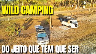 ELE ESTÁ DE VOLTA | ACAMPAMENTO NA PRAIA | wild camping motorhome