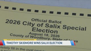 Timothy Skidmore wins Salix election