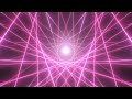 Retro Pink Synthwave Laser Beam Light Tunnel with Neon Glow Lines 4K Motion Background for Edits