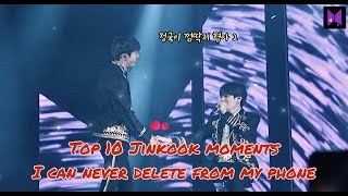 Top 10 Jinkook/Kookjin Moments I can never delete from my phone + BONUS Clips [BTS Jungkook & Jin]