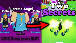 I Got 2 Secret Supreme Angels-Anime Clickers