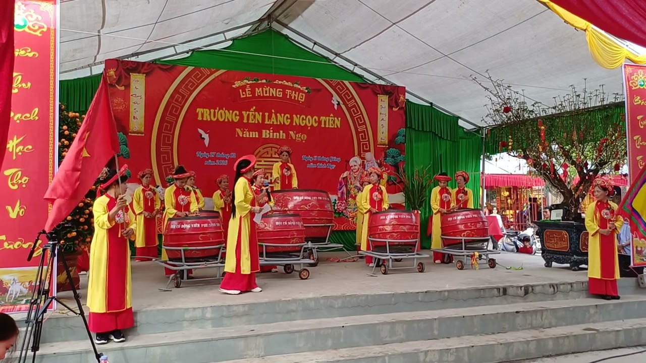 Lê Hồng Vũ --- Hội Trống  Giáp Ninh Thọ mừng Lễ Hội Trương Yến Làng Ngọc Tiên - Năm Bính Ngọ  2026