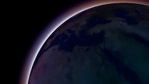 Flexible Planet Atmosphere Shader Test