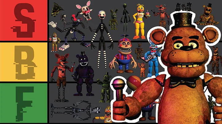 Ranking EVERY Animatronic in Five Nights at Freddy’s (PART 1)