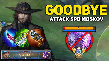 SORRY MOSKOV YOUR TRINITY ATTACK SPEED CANNOT BEAT THIS CHEAT BUILD FOR CLINT!!🔥 (must watch)