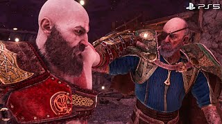 God of War Ragnarok | Kratos vs Odin pelea final | 4K 60FPS | Español latino | PS5