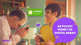 Ab OTP ki gulaami se azaadi pao | Junio - The Pocket Money App screenshot 4