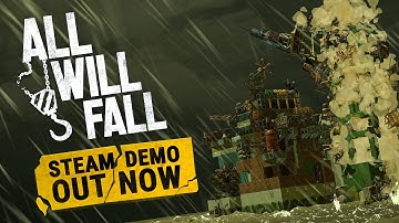 ALL WILL FALL - GAMEPLAY TRAILER | Physics-Based Survival City Builder | Steam Games