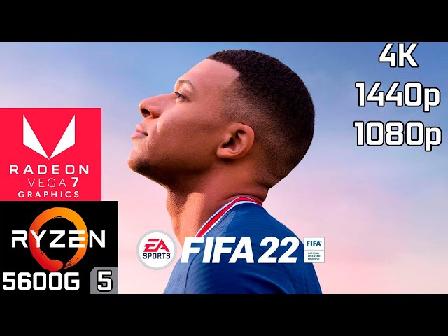 FIFA 22 - AMD RYZEN 5 3500U, VEGA 8 GRAPHICS