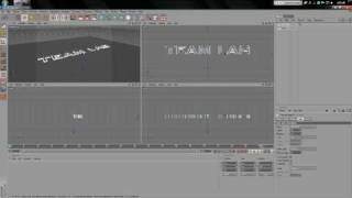 Cinema 4d Tutorial: Basic 3d Text