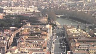 Рим с верхушки собора св. Петра. Часть 2
