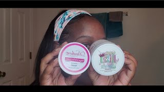 Duchess vs Iamblessed which one is the best #edgecontrol for my 4c hair. Rub test.