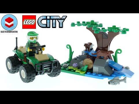 LEGO City 60394 ATV and Otter Habitat - LEGO Speed Build Review